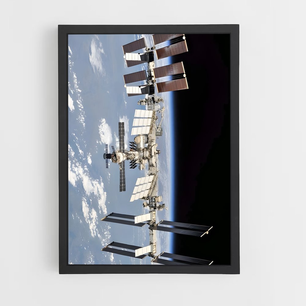 ap-international space station iss-4 cadre Noir