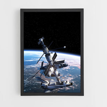 ap-international space station iss-5 cadre Noir