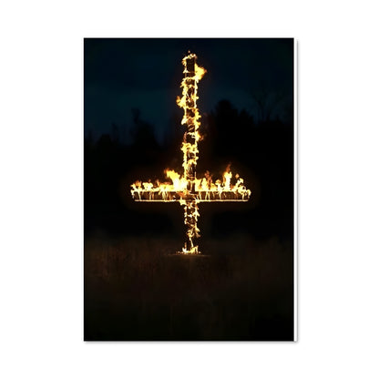 Poster Flamme Inversée