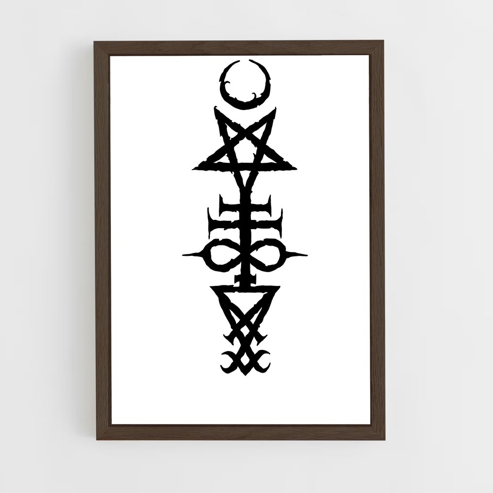 ap-inverted cross-2 cadre Bois foncé