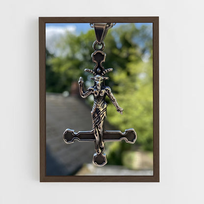ap-inverted cross-3 cadre Bois foncé