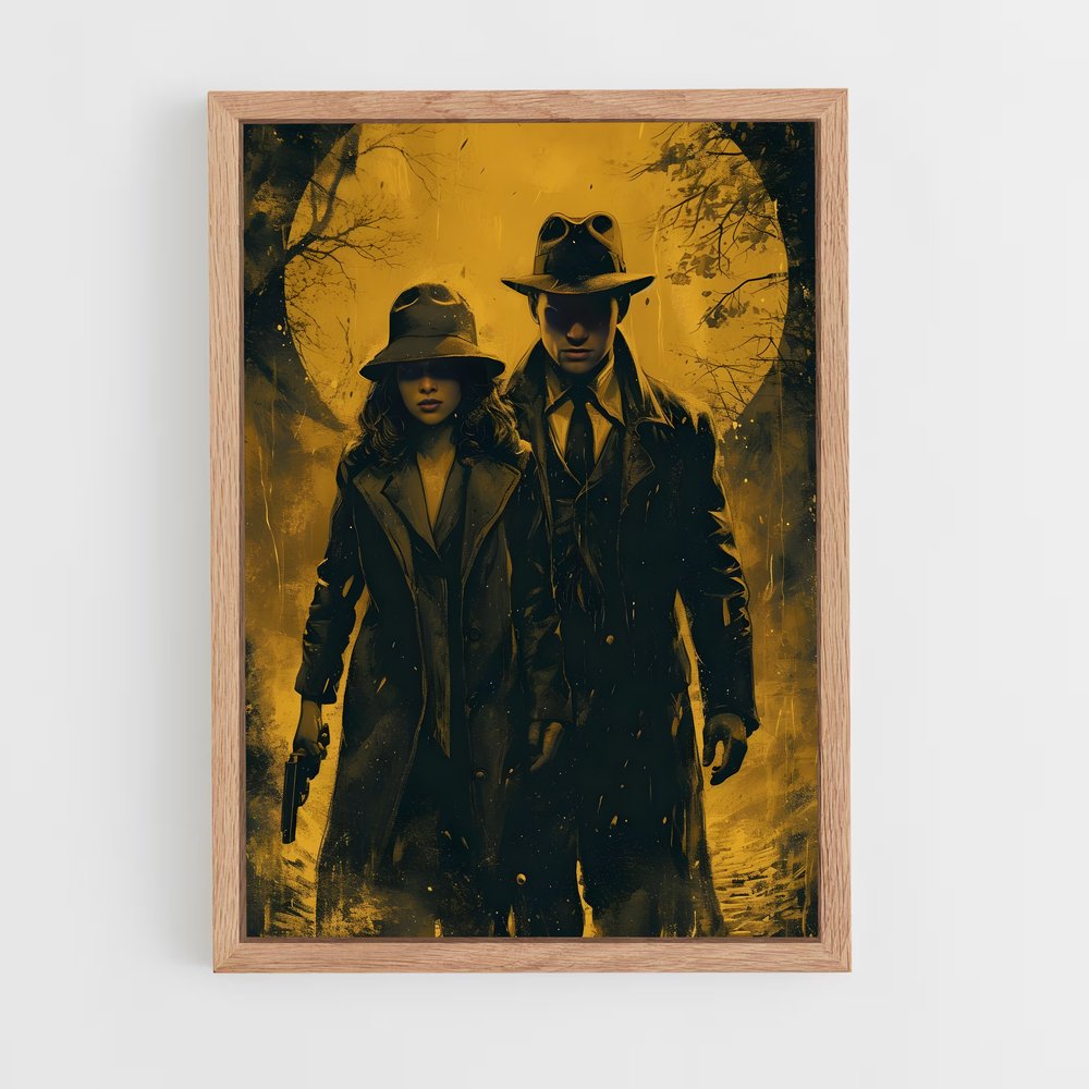 ap-investigators-8 cadre Bois clair