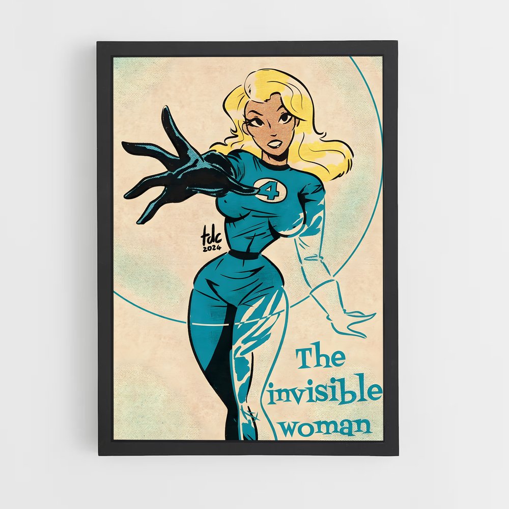 ap-invisible woman sue storm-4 cadre Noir