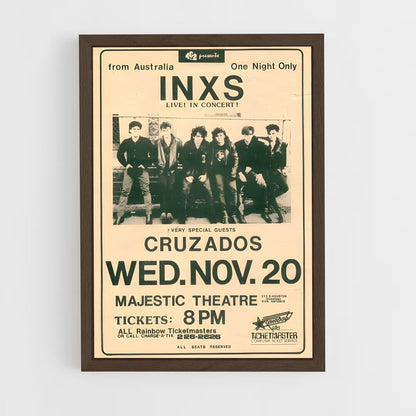 ap-inxs-1 cadre Bois foncé