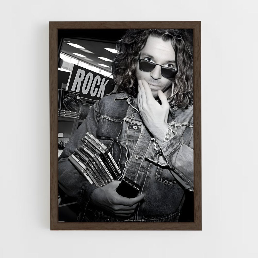 ap-inxs-4 cadre Bois foncé