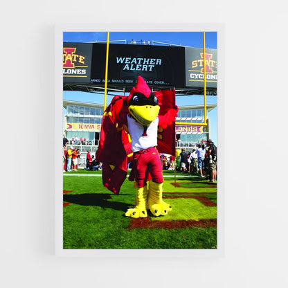 ap-iowa state cyclones-3 cadre Blanc