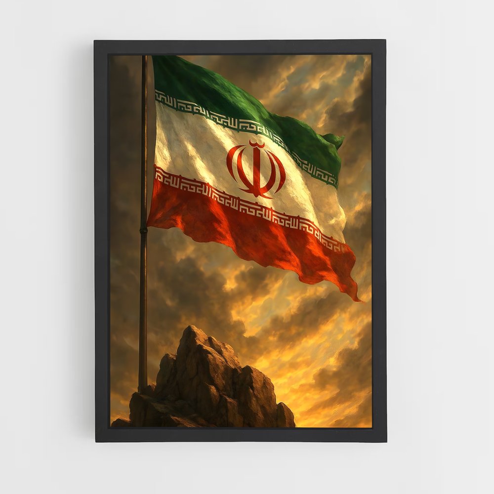 ap-iran flag-1 cadre Noir