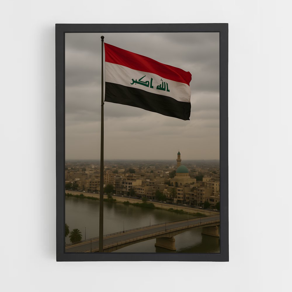ap-iraq flag-2 cadre Noir