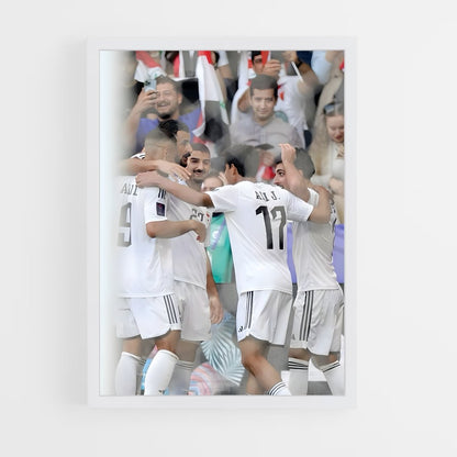 ap-iraq national football team-5 cadre Blanc