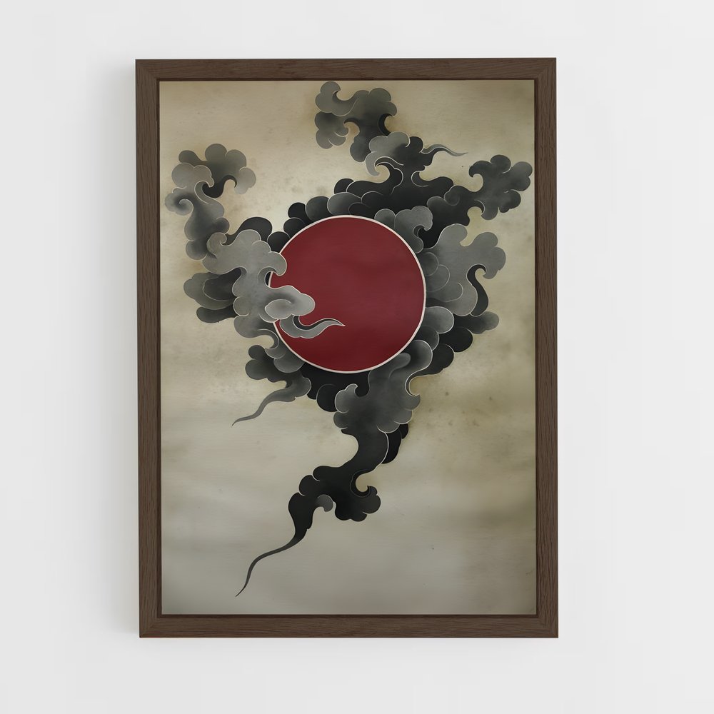 ap-irezumi-1 cadre Bois foncé