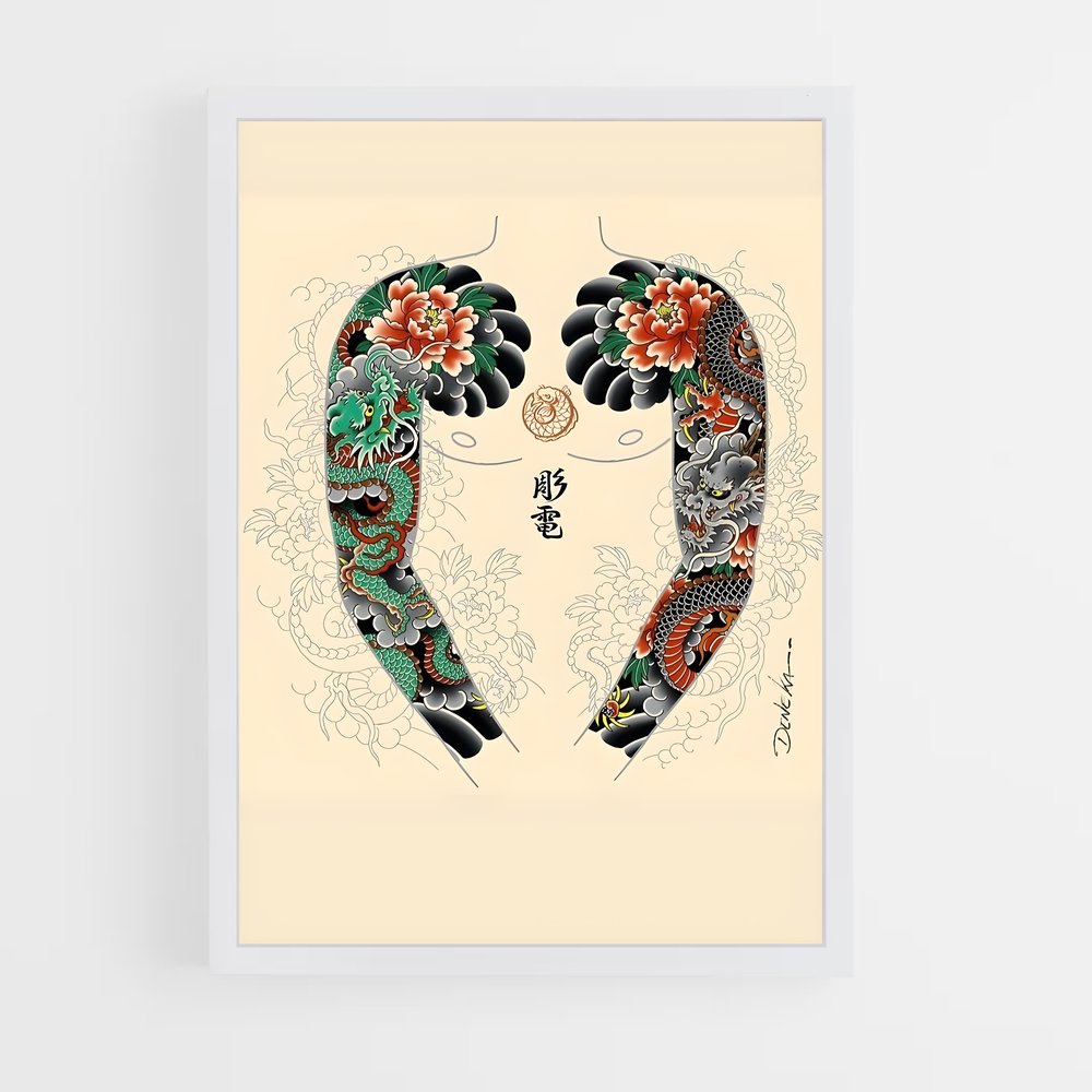 ap-irezumi-2 cadre Blanc
