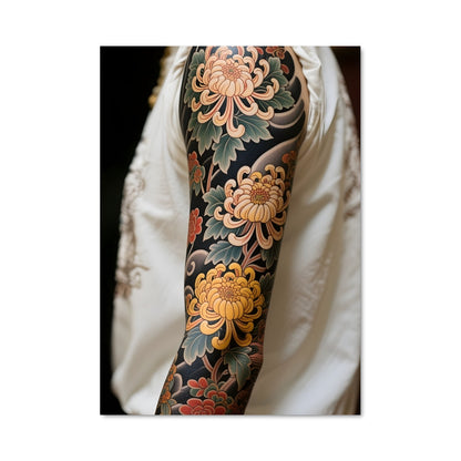Poster Femme Irezumi