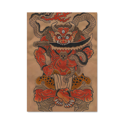 Poster Dragon Irezumi