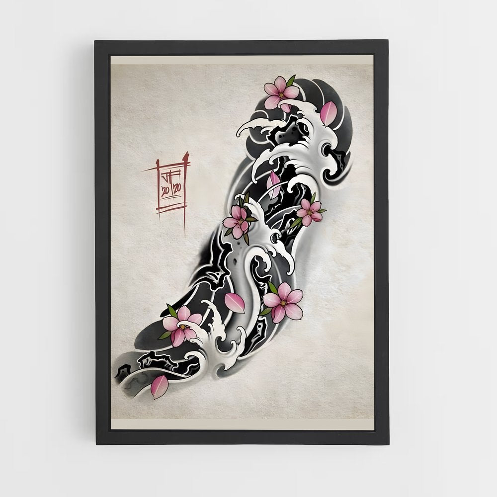 ap-irezumi-7 cadre Noir