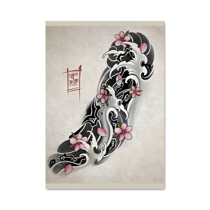 Poster Fleur de Yakuza