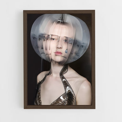 ap-iris van herpen-15 cadre Bois foncé
