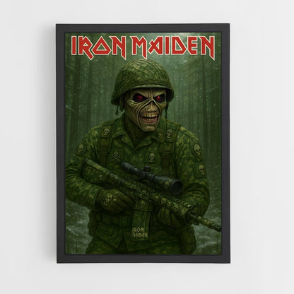 ap-iron maiden-3 cadre Noir