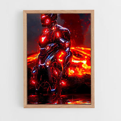 ap-iron man-13 cadre Bois clair