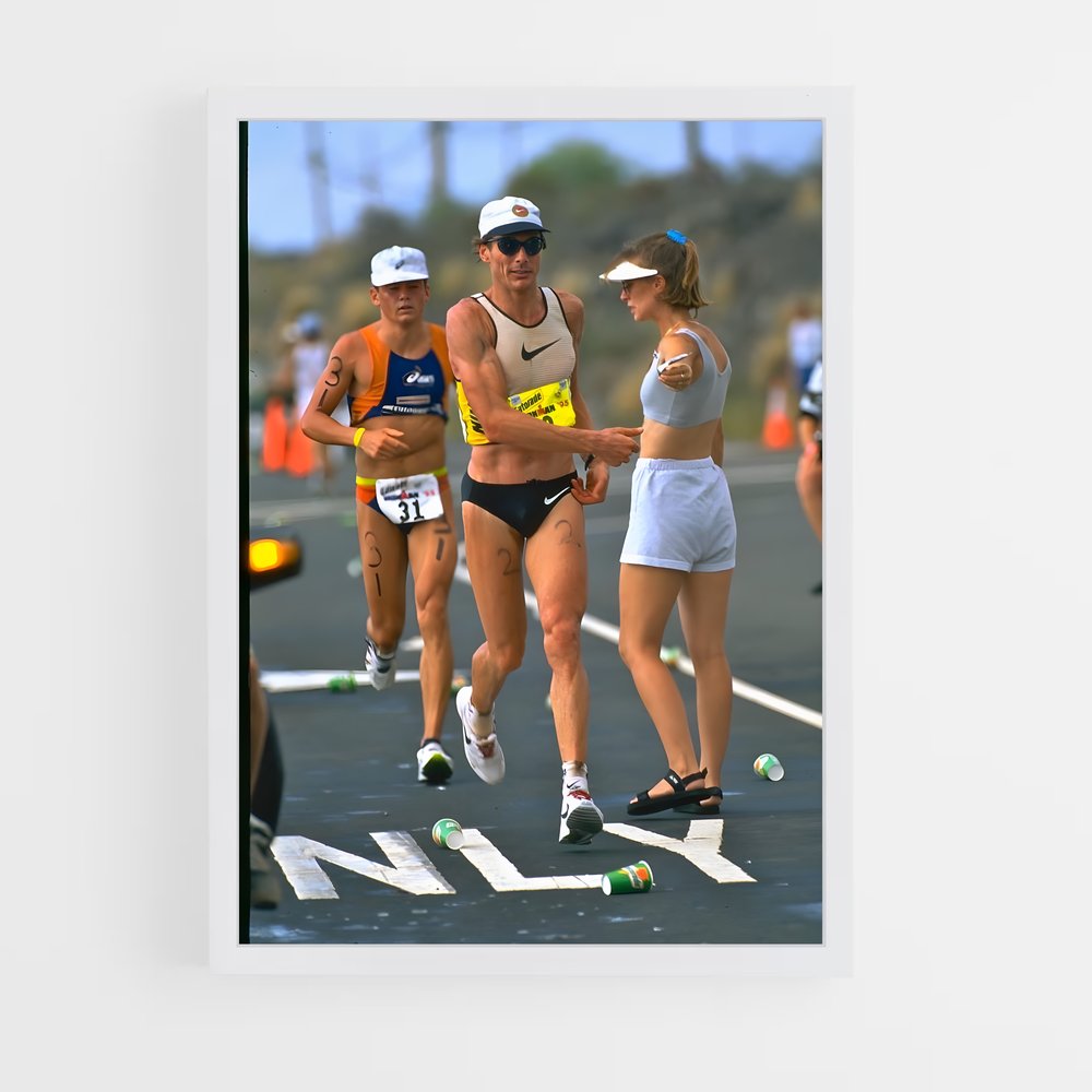 ap-ironman world championship-2 cadre Blanc