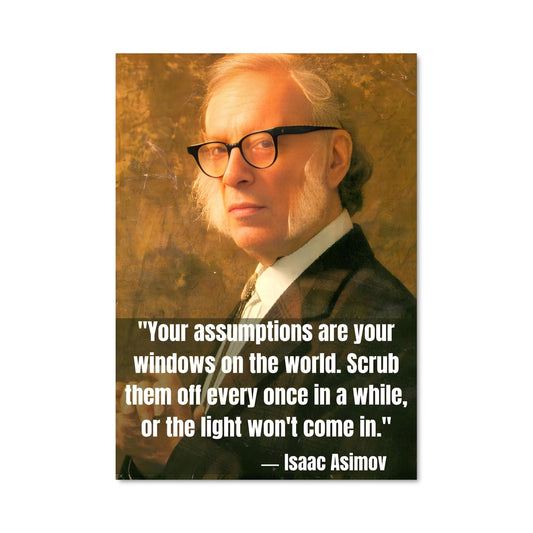 Poster Visionnaire Asimov