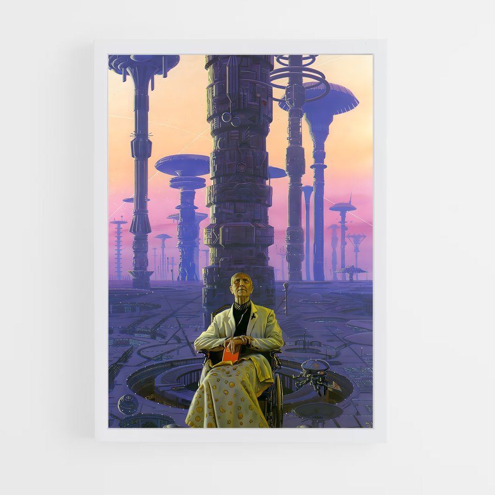 ap-isaac asimov-2 cadre Blanc