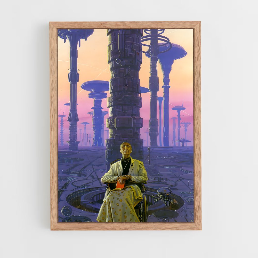 ap-isaac asimov-2 cadre Bois clair
