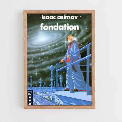 ap-isaac asimov-4 cadre Bois clair