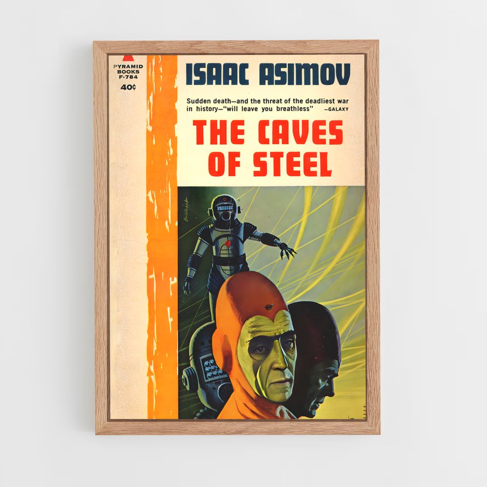 ap-isaac asimov-9 cadre Bois clair