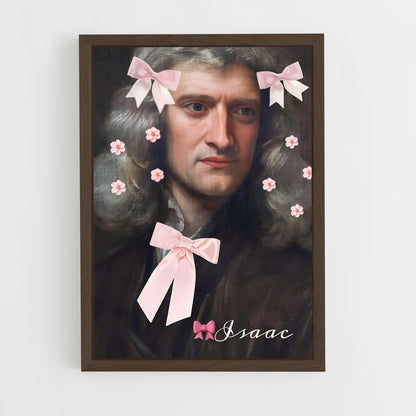 ap-isaac newton-1 cadre Bois foncé