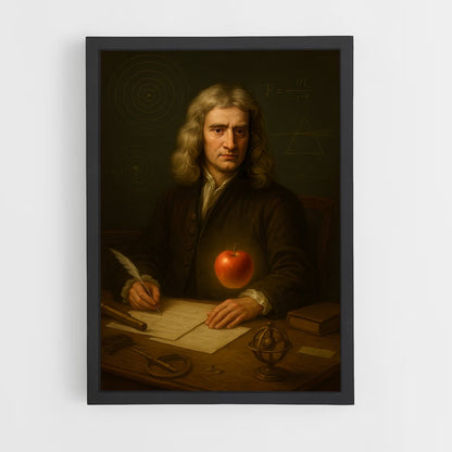 ap-isaac newton-2 cadre Noir