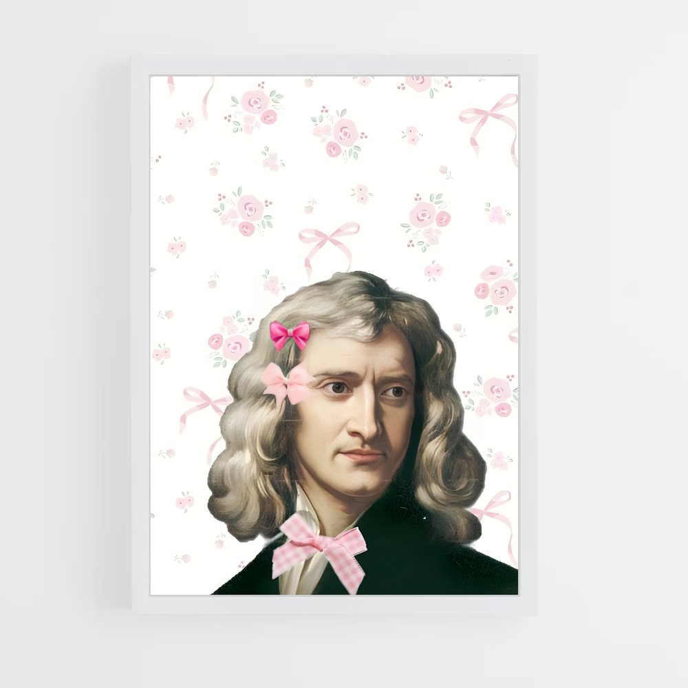 ap-isaac newton-4 cadre Blanc