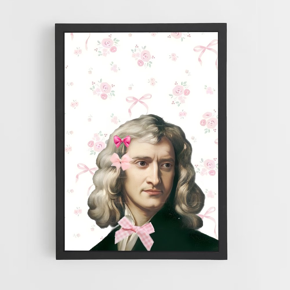ap-isaac newton-4 cadre Noir