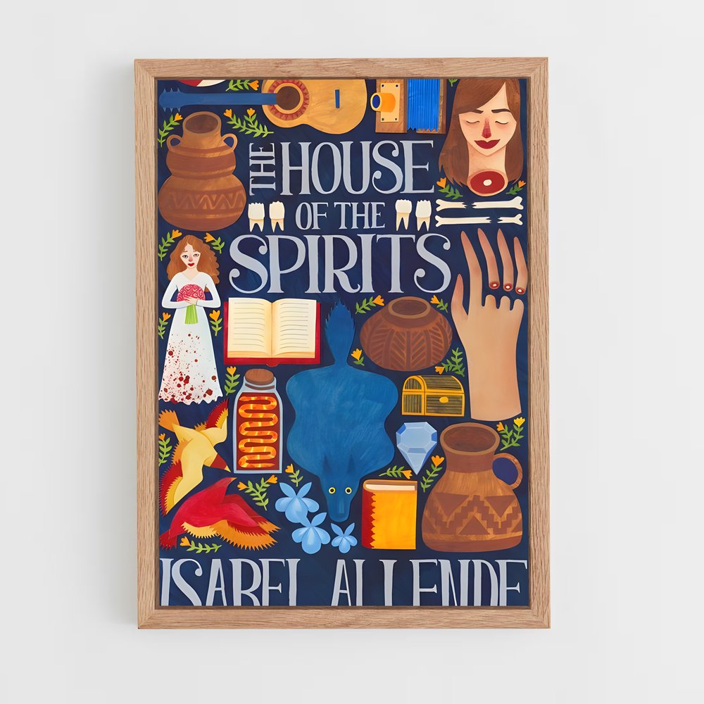 ap-isabel allende-2 cadre Bois clair