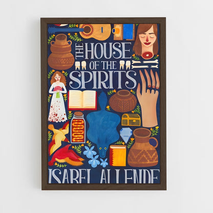 ap-isabel allende-2 cadre Bois foncé
