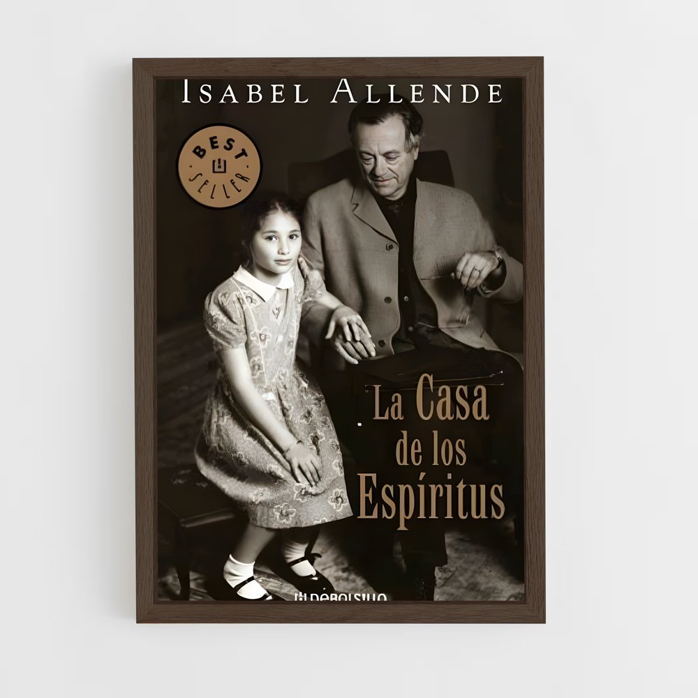 ap-isabel allende-6 cadre Bois foncé