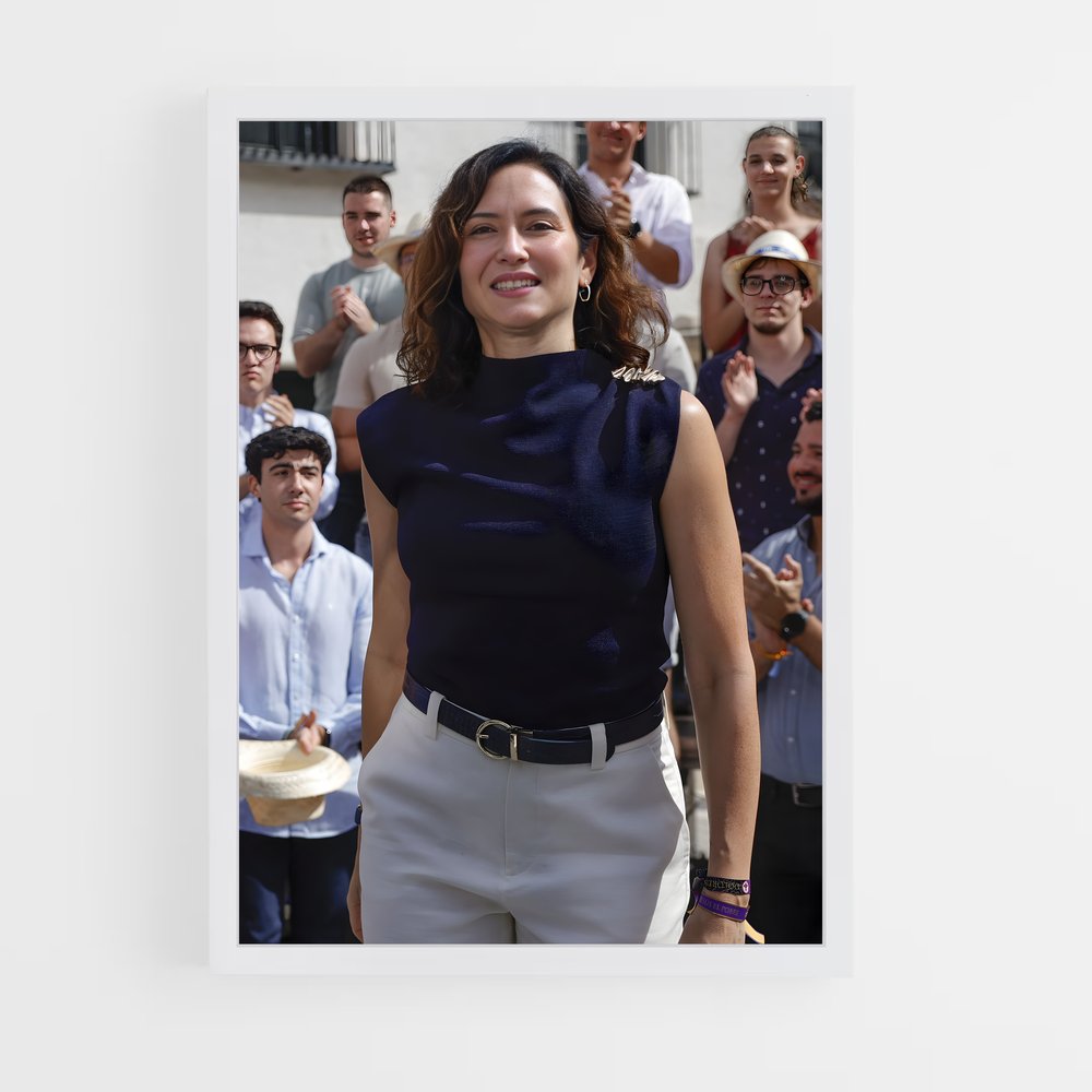 ap-isabel diaz ayuso-3 cadre Blanc