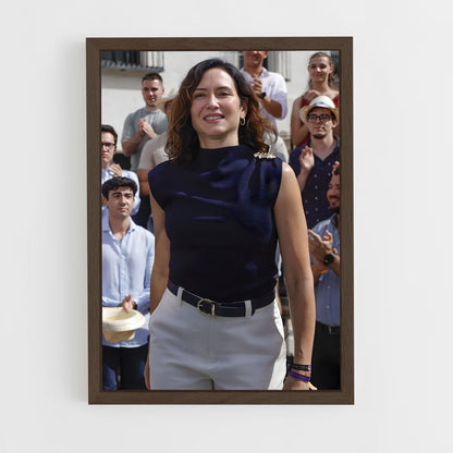 ap-isabel diaz ayuso-3 cadre Bois foncé