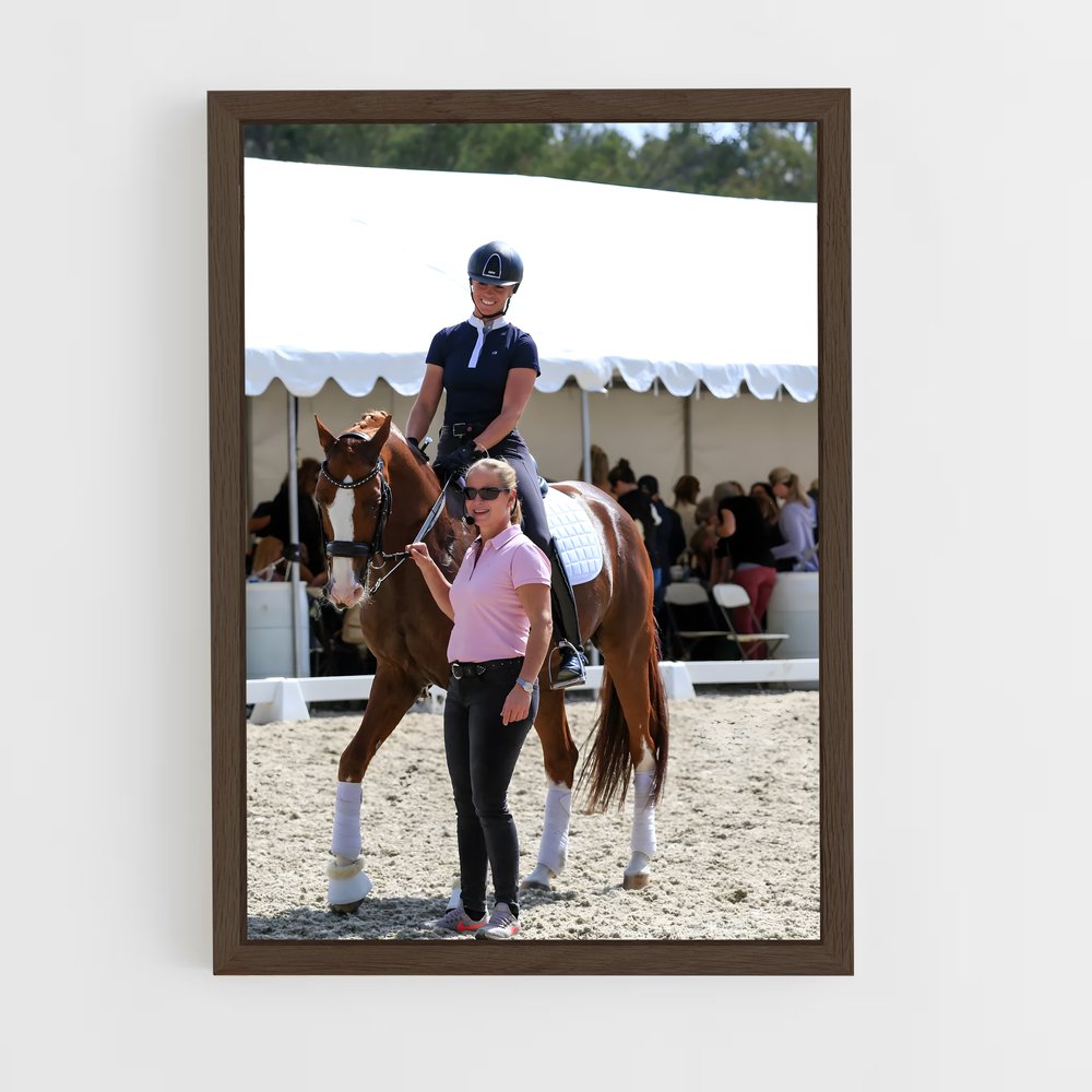 ap-isabell werth-4 cadre Bois foncé