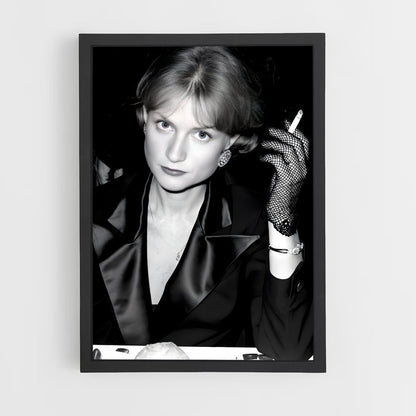 ap-isabelle huppert-1 cadre Noir