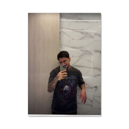 Poster Selfie dans le Miroir