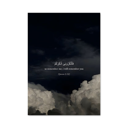 Poster Ciel Éphémère