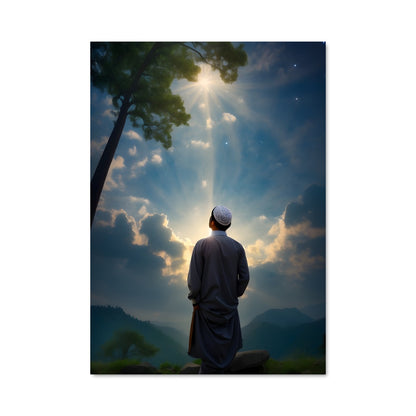 Poster Réflexion Céleste