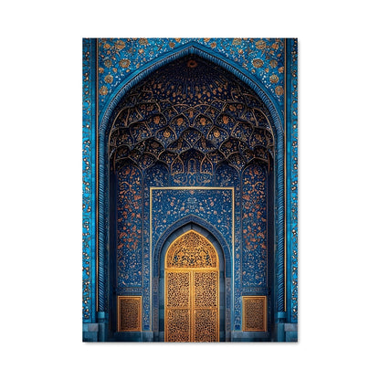 Poster Mosquée Bleue