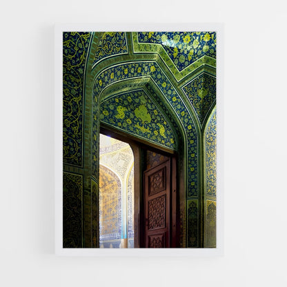 ap-islamic architecture-12 cadre Blanc