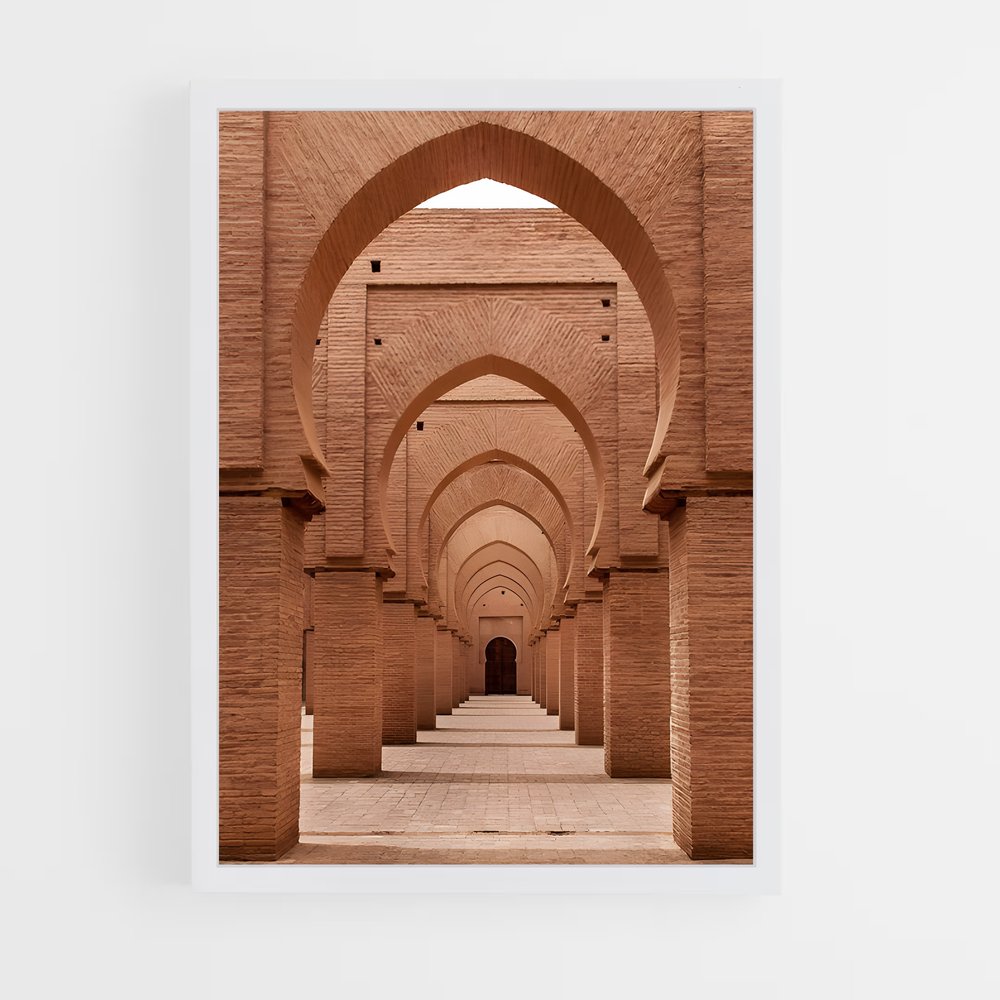 ap-islamic architecture-13 cadre Blanc