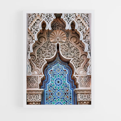 ap-islamic architecture-18 cadre Blanc