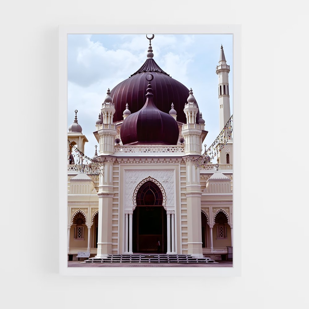 ap-islamic architecture-2 cadre Blanc