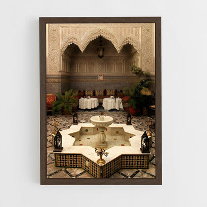 ap-islamic architecture-3 cadre Bois foncé