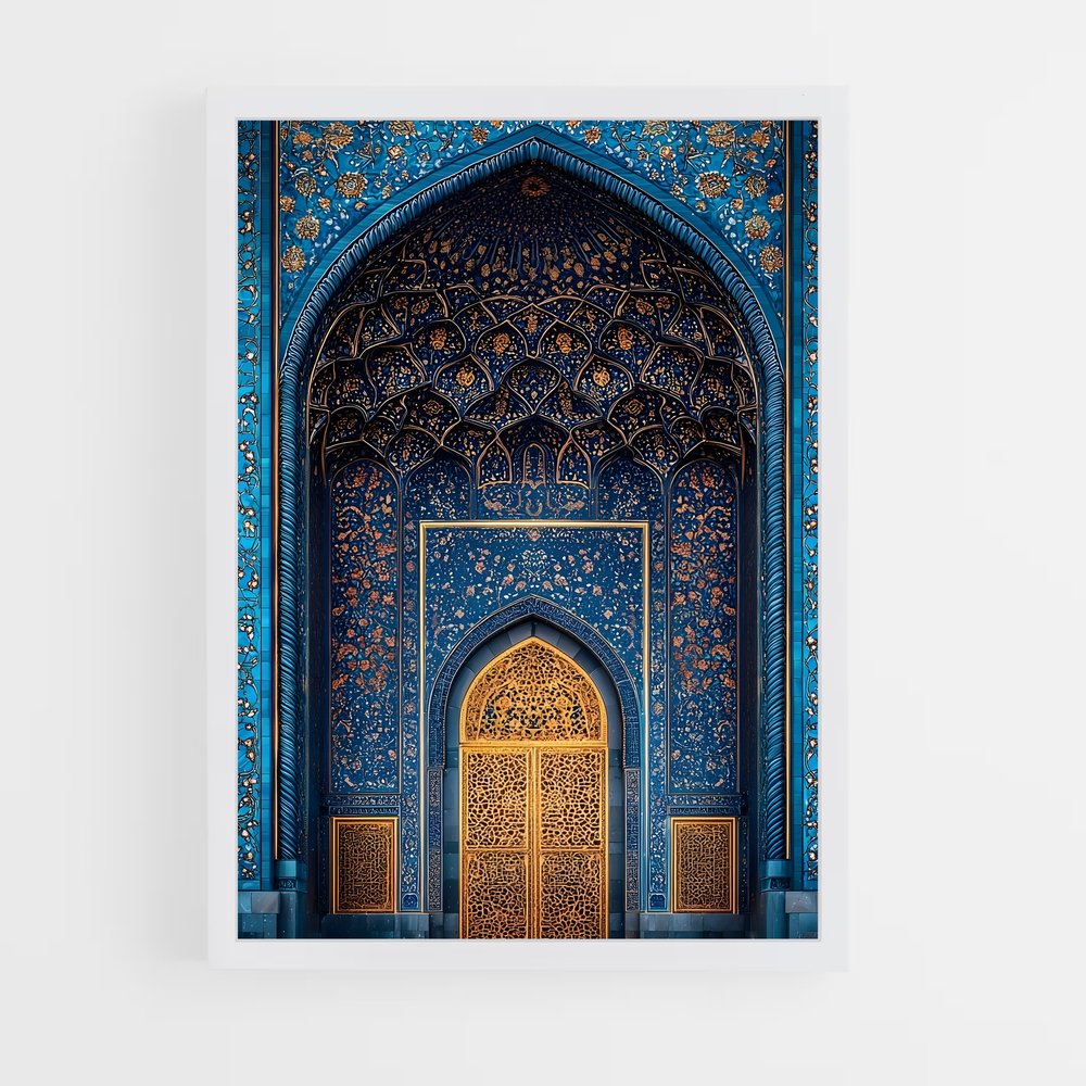 ap-islamic architecture-7 cadre Blanc
