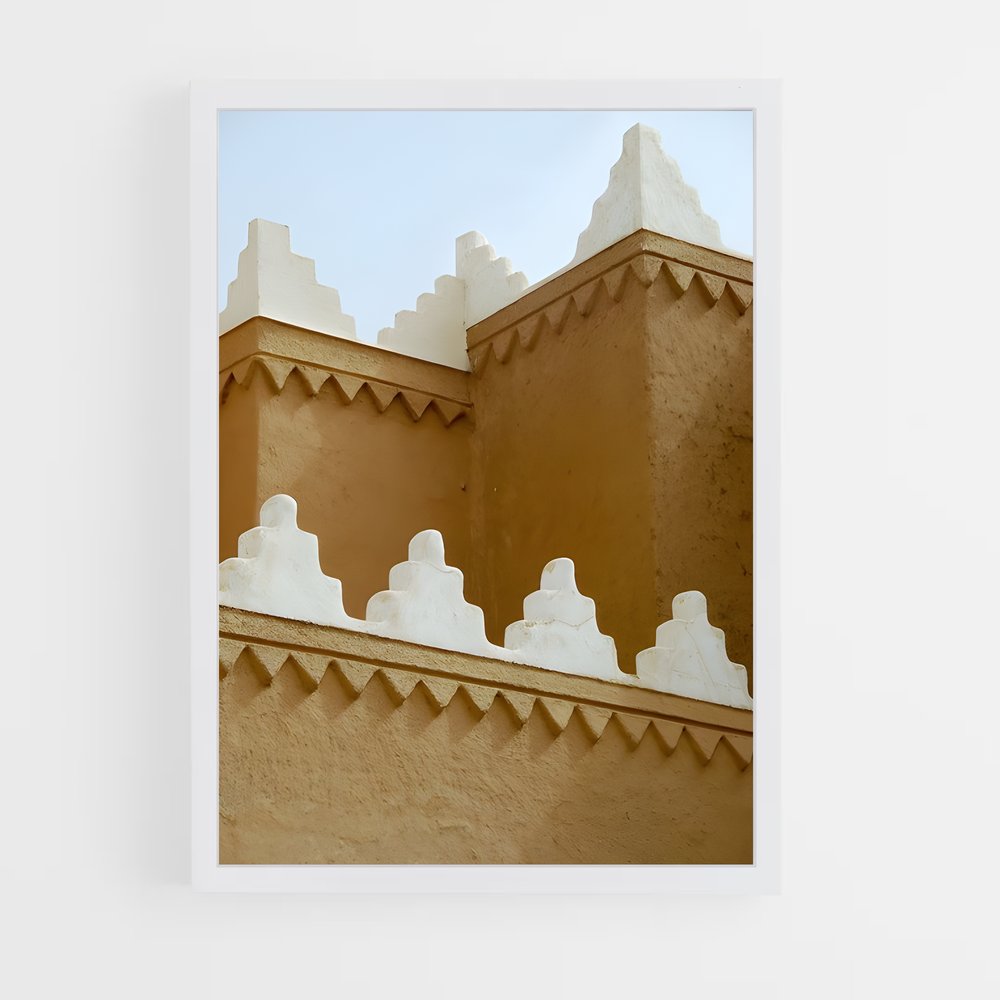 ap-islamic architecture-8 cadre Blanc